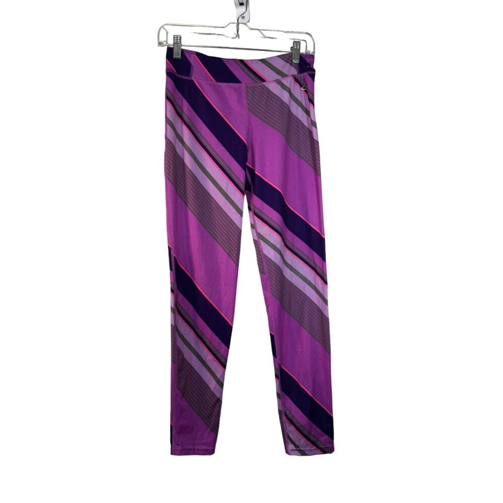 Champion Duodry Women's XL Leggings  Geometric Pink & Purple Pattern